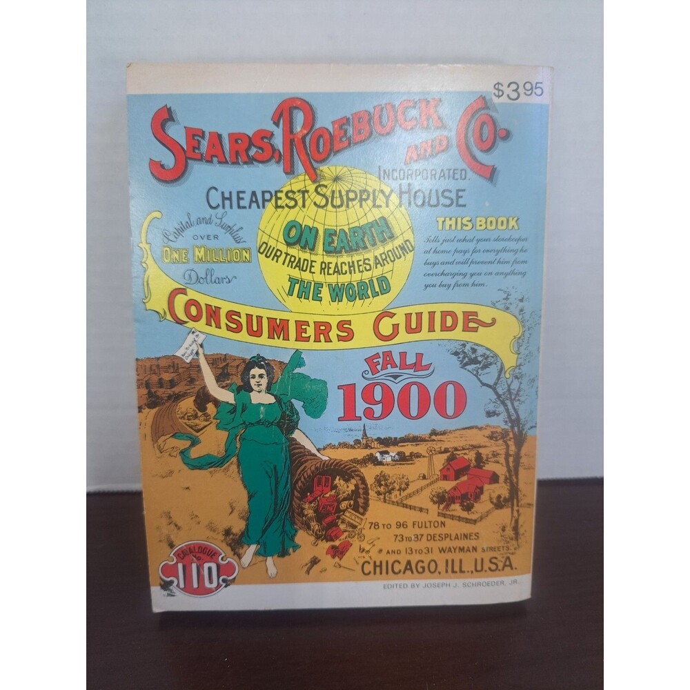 Sears, Roebuck & Company 1900 Reproduction Catalog From 1970